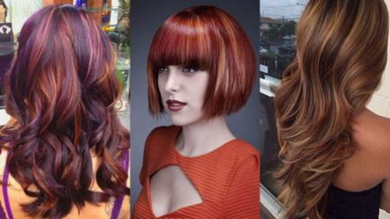 Colorarea pe părul întunecat - 100 de fotografii de noutăți și tendințe din 2017