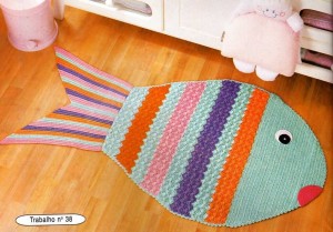 Килимки в дитячу кімнату - knits for kids