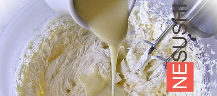 Crema cremoasă (unt) cu lapte condensat
