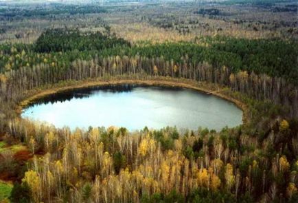 Round Lake (Bryansk), hogyan lehet a történet, leírások, fotók