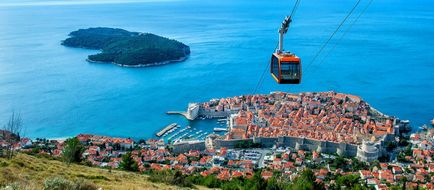 Portul de croazieră din Dubrovnik