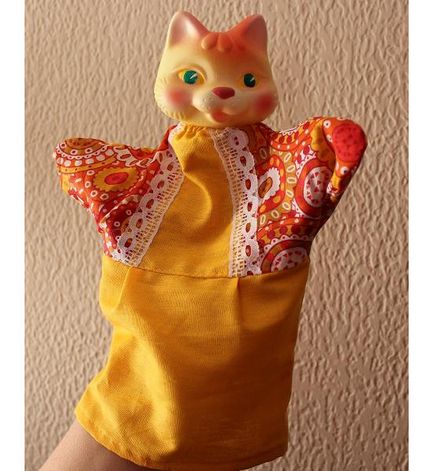 Păpușă de mănuși - pisică, la 26 cm de lumină, og966 - cumpărați în magazinul online