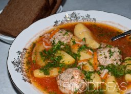 Курячий суп з вермішеллю - рецепт приготування з фото