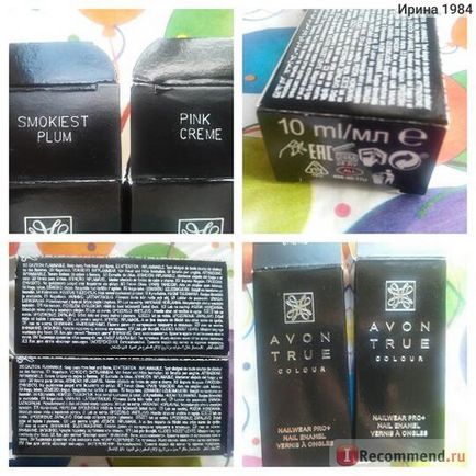 Unghii de vopsea avon color expert de culoare nailwear pro nail emanel - «07302 roz crema si