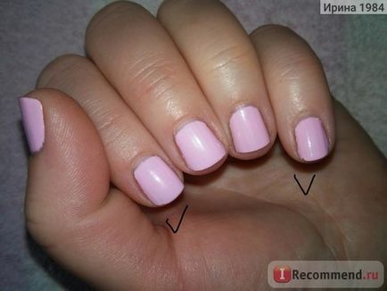 Unghii de vopsea avon color expert de culoare nailwear pro nail emanel - «07302 roz cremă și