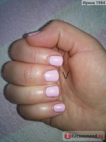 Unghii de vopsea avon color expert de culoare nailwear pro nail emanel - «07302 roz crema si