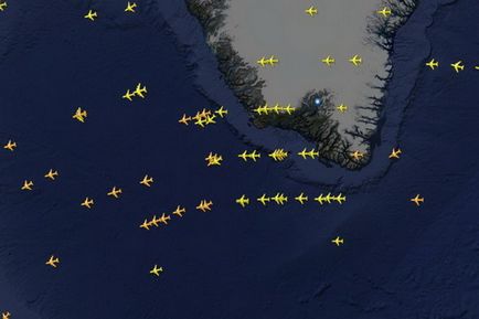 Noi zburam prin Atlantic - sistemul de piste nat ots, skynav