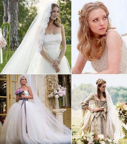 Кращі весільні сукні світового кіно