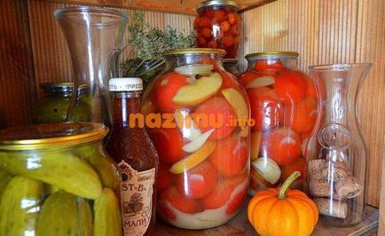 Мариновані помідори з гірчицею - рецепт з фото швидкого приготування на зиму