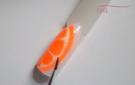 Masterclass pe crearea unui design de unghii portocaliu suculent