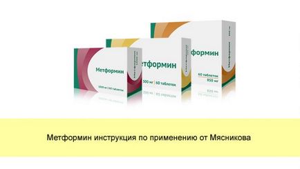 Метформін як правильно приймати засіб і використовувати його