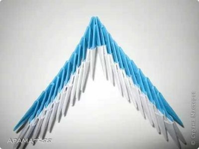 Moduláris origami „delfin” kifogyott a papír