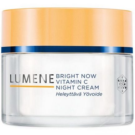 Opinia mea despre o cremă de noapte lumen lumen luminos acum vitamina c cremă de noapte