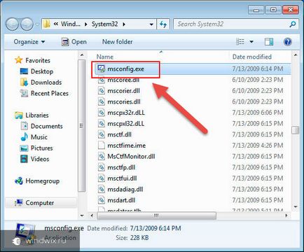 Msconfig Windows 7 - ce este acest instrument și cum să îl executați