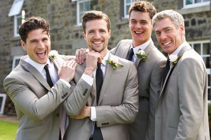 Чоловічі весільні зачіски стильний імідж нареченого