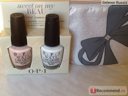 Набір для французького манікюру opi sweet on my beau - «набір для френч манікюру від opi порадував