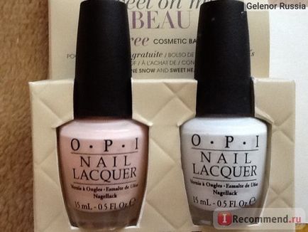 Набір для французького манікюру opi sweet on my beau - «набір для френч манікюру від opi порадував