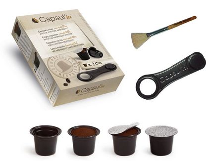 Nespresso capsule reutilizabile, revizuirea și repararea mașinilor de cafea