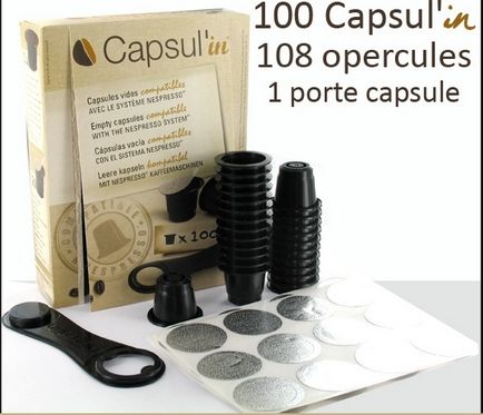 Nespresso capsule reutilizabile, revizuirea și repararea mașinilor de cafea