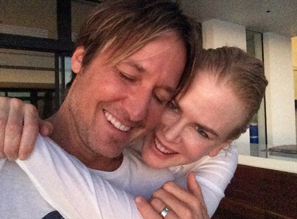 Nicole Kidman és Keith Urban megható gratuláltak egymásnak az esküvő napján