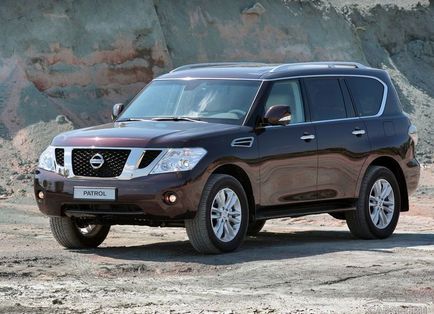 Nissan Patrol 2016-2017, az ár és a berendezések, tesztvezetés
