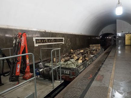 Éjszaka, hogy mi történik a moszkvai metró, ha zárva van