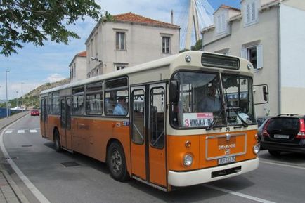 Transportul public în Dubrovnik - arrivo