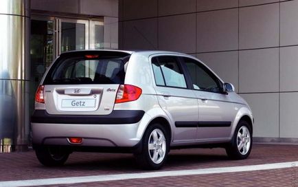 Revizuirea hyundai getz (hendai getz) cu un proces, o revizuire