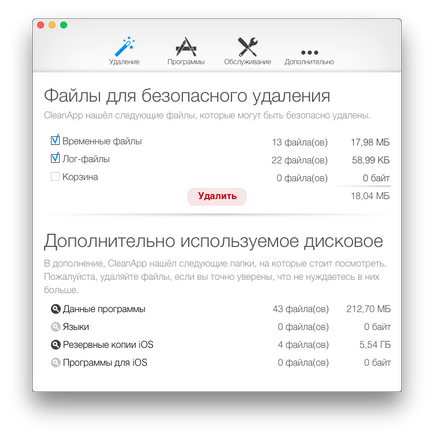 Огляд кращих програм для очищення apple-пристроїв