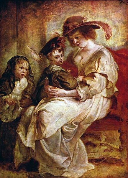 Опис картини Пітера Рубенса «елена фоурмен з дітьми»