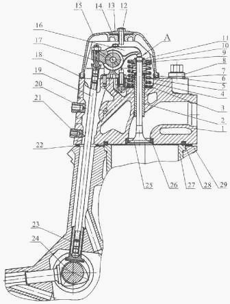 Componentele principale ale motorului diesel KAMAZ-740