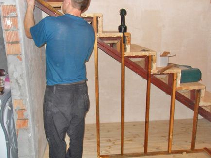 Оздоблення сходів в будинку облицювання металевого і бетонної конструкції (інструкція, фото і відео)