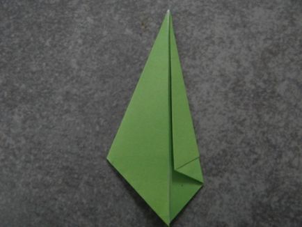 Carte poștală origami lalea, carte poștală