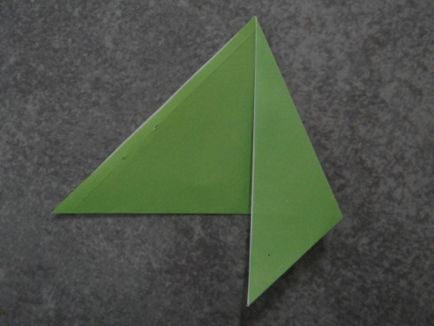 Carte poștală origami lalea, carte poștală