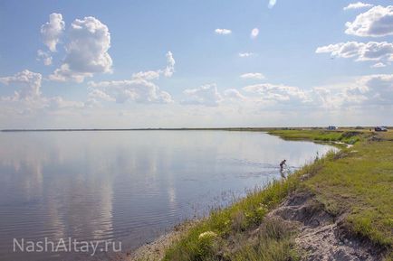 Lacul este un mic izvor - Altai