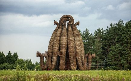 Parcul nikola-leneș, regiunea Kaluga