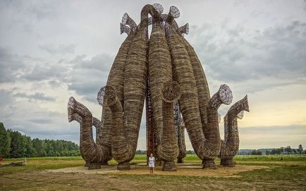 Parcul nikola-leneș, regiunea Kaluga