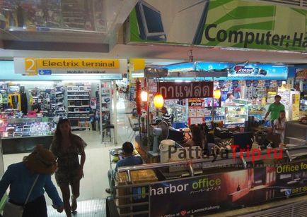Pattaya - Tuukka (tukcom), egy elektronikai áruház Pattaya telefonok, laptopok