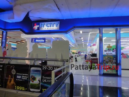 Pattaya - Tuukka (tukcom), egy elektronikai áruház Pattaya telefonok, laptopok