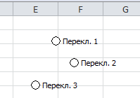 Перемикач - елемент управління форми в ms excel - сумісно з microsoft excel 2007, excel 2010