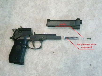 Pistol pneumatic umarex beretta eliteii