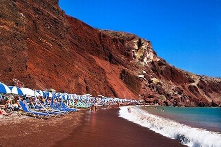 Strandok Santorini felülvizsgálat területeken, árak, szolgáltatások, ismertetők (strandok) Strandok Santorini felülvizsgálat területeken, árak, szolgáltatások, szabadidős vélemények