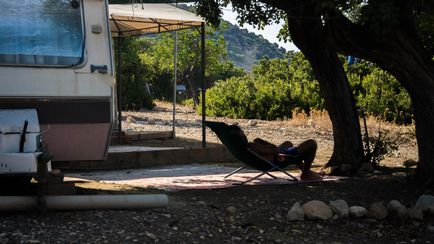 A strand közelében, a fürdők Aphrodité a Akamas félsziget (fürdők) A strand közelében, a fürdők Aphrodité a Akamas félszigeten