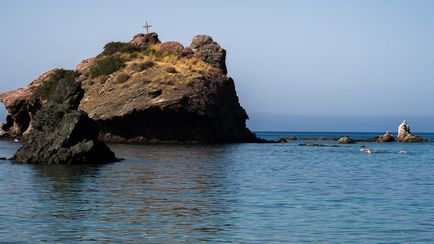 A strand közelében, a fürdők Aphrodité a Akamas félsziget (Akamas) A strand közelében, a fürdők Aphrodité a Akamas félszigeten