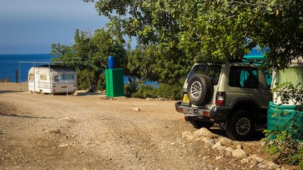 Plaja lângă băile de afrodite de pe peninsula Akamas