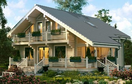 De ce lemnul este mai bun pentru construirea unei case