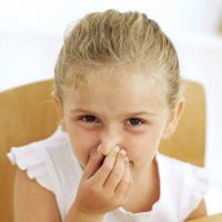 De ce este un miros din nas în copil