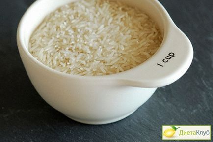 Este util să pierdeți o dietă de orez, kilograme, obțineți sănătate!