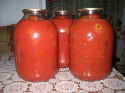 Tomate în suc propriu fără oțet pentru iarnă, rețete de preparate la domiciliu