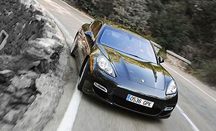 Porsche panamera și maserati quattroporte giganți luptă, auto revista auto-digest